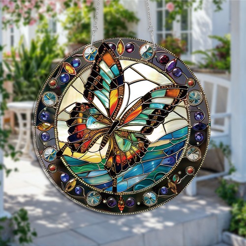 Butterfly charm suncatcher - charm,