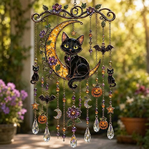 Halloween crystal wind - halloween,