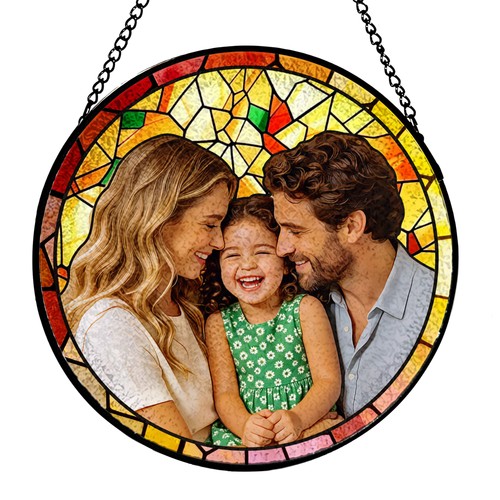 Personalised stained glass - personalised,