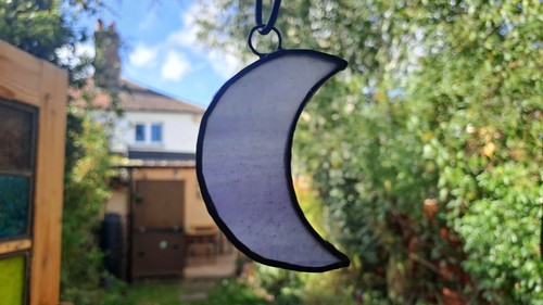 Real stained glass three - glass, small