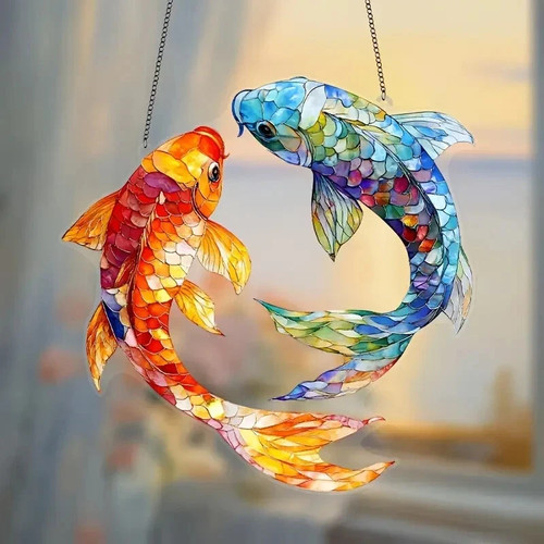 Koi fish shaped fortune - shaped,