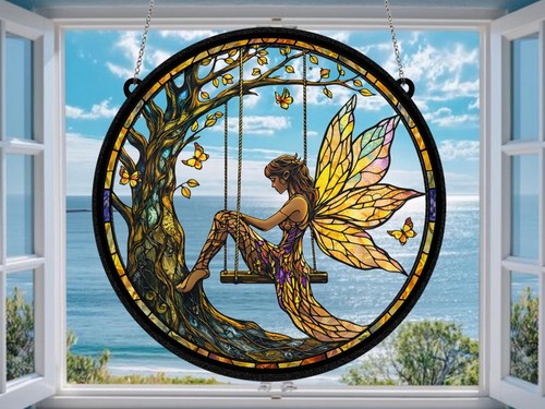 Fairy fantasy suncatcher - fantasy,