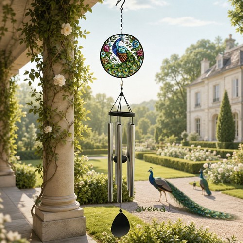 Peacock garden wind - garden, with