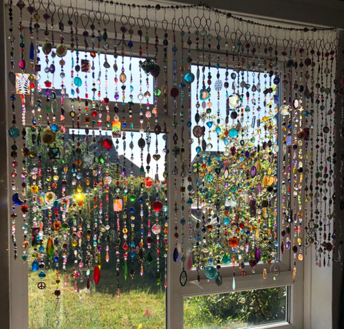 Sun catcher single bead - single,