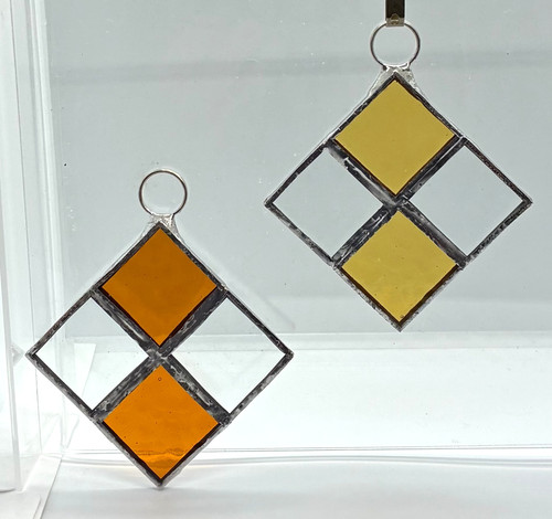 F046 stained glass suncatcher - f046,
