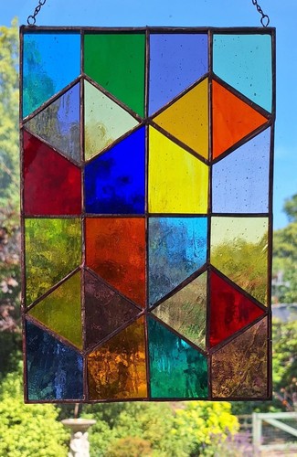 Stained glass panel - stained,