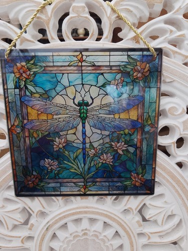 Art nouveau style dragonfly - style,