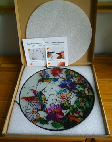Beautiful 30cm stained glass - beautiful,