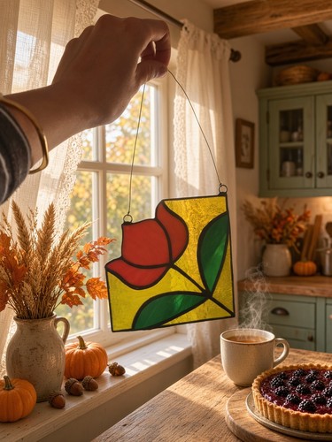 Handmade vintage stained - vintage,