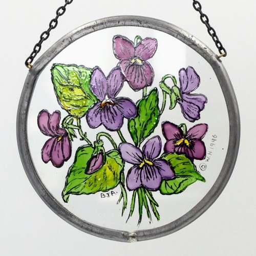 Winged heart sweet violets - winged, 'sweet