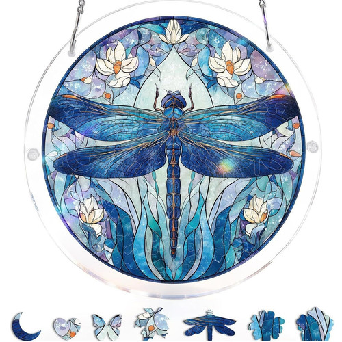 Stained glass suncatcher for - glass,