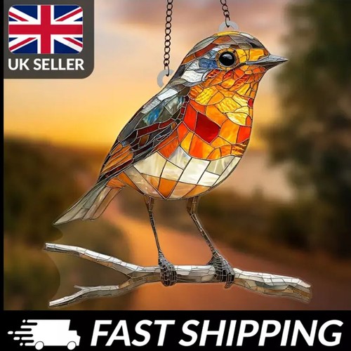 Large robin bird twig - large,