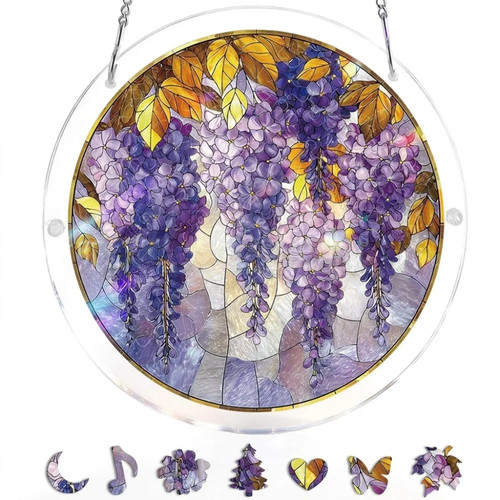 Acrylic jigsaw puzzle - acrylic,
