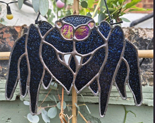 Stained glass spider - stained,