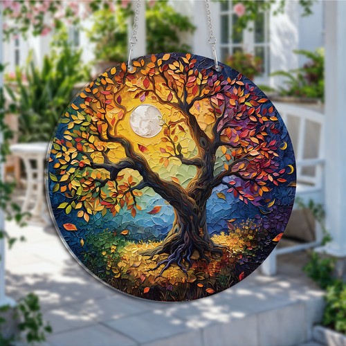 Sunrise tree life - tree, of