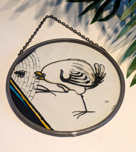 Vintage 1984 winged heart - vintage,