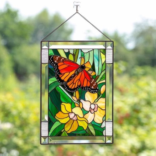 Handmade stained window - stained, panel
