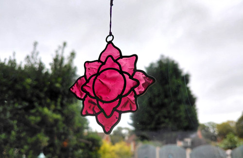 Chakra sun catcher crown - sun,