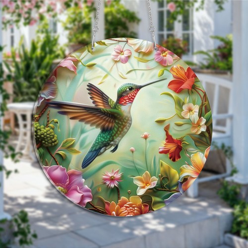 Mockingbird garden suncatcher - garden,