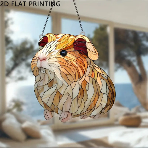 Cute guinea pig - cute, window