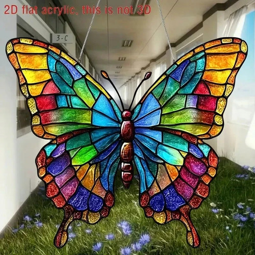 Rainbow multi butterfly - rainbow,
