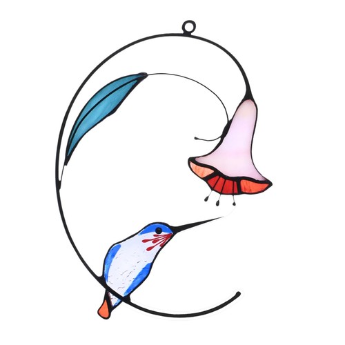 Pcs hummingbird stained - m,