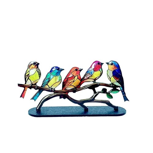 Large robin bird suncatcher - bird,