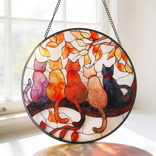 Stained glass window - stained,